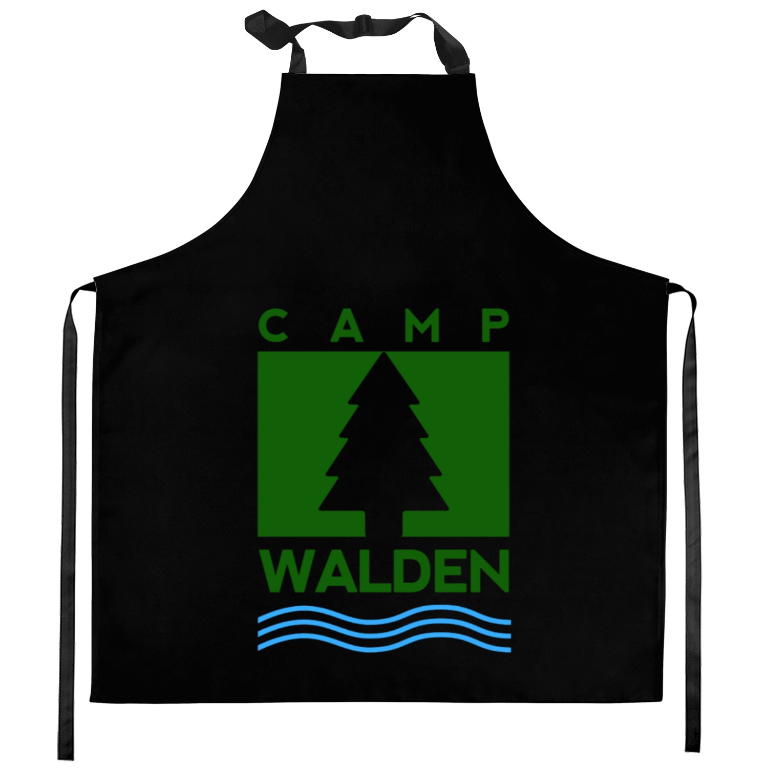 Camp Walden Logo Kitchen Aprons