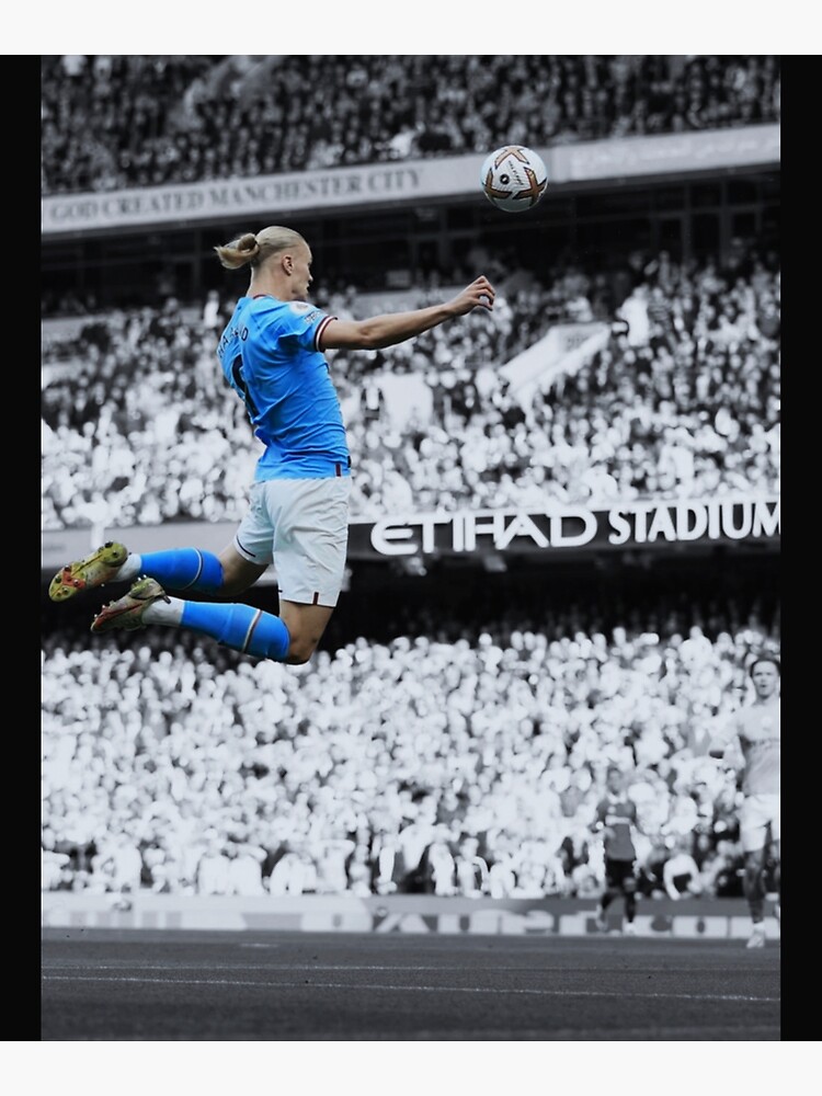 ERLING HAALAND HEADING Canvas