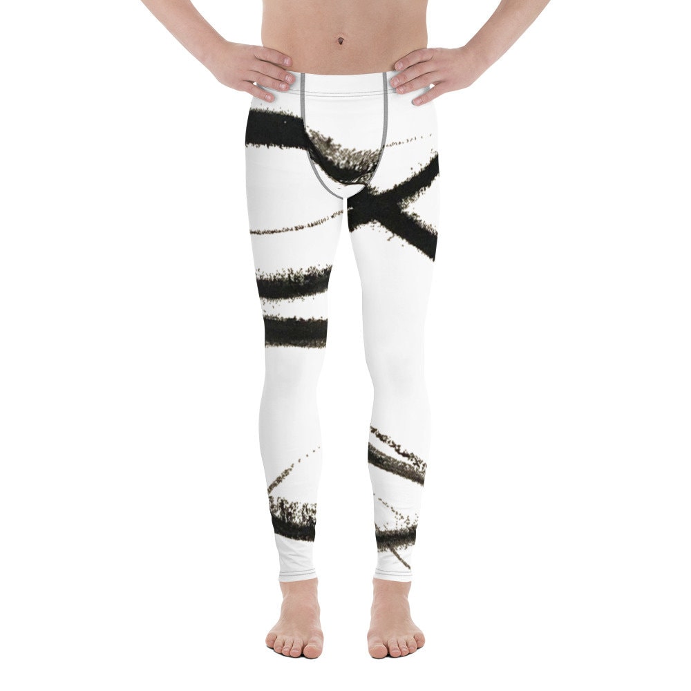 Printed Mens Leggings | Workout Leggings | Fitness Leggings | Athletic Leggings