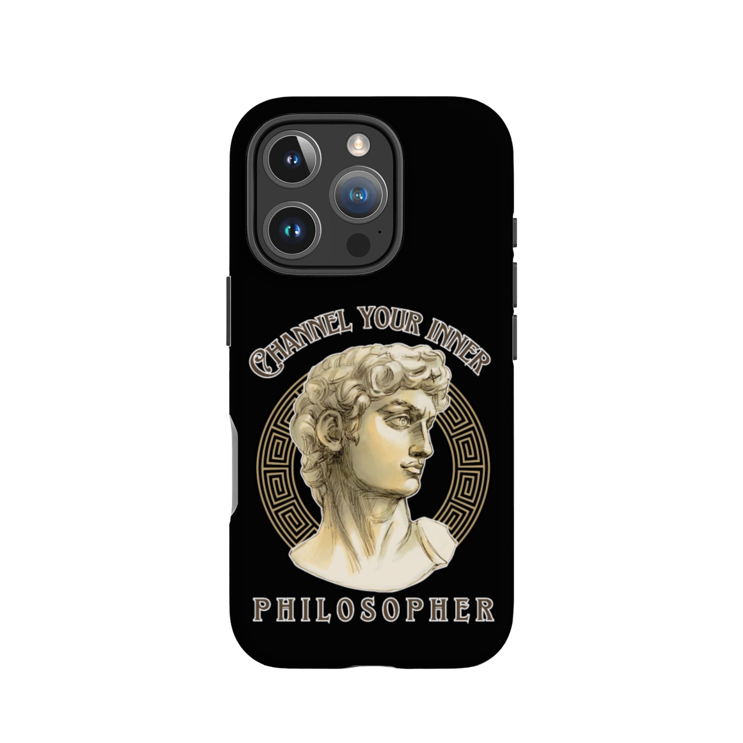 Channel Your Inner Philosopher Statue Art IPhone Cases