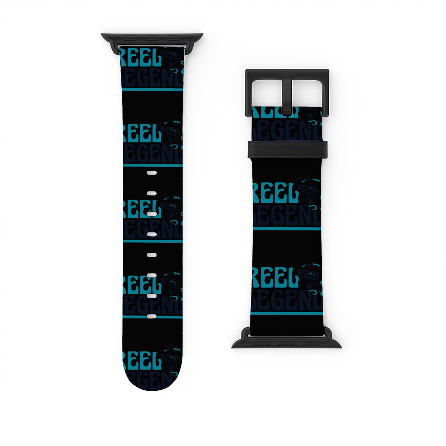 Reel Legend Deep Sea Boat Ice Fisherman Fly Watch Bands For Apple Watch