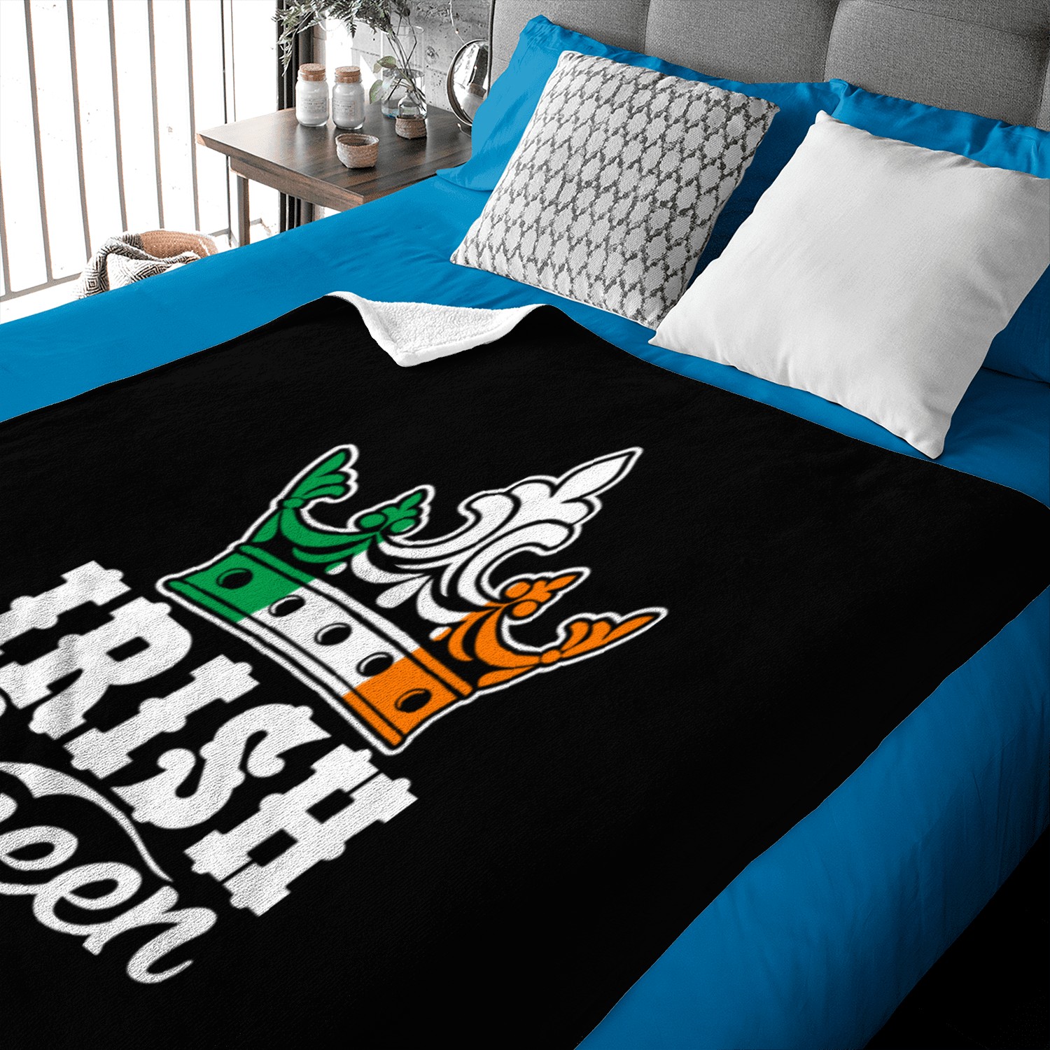 Irish Queen Baby Blankets