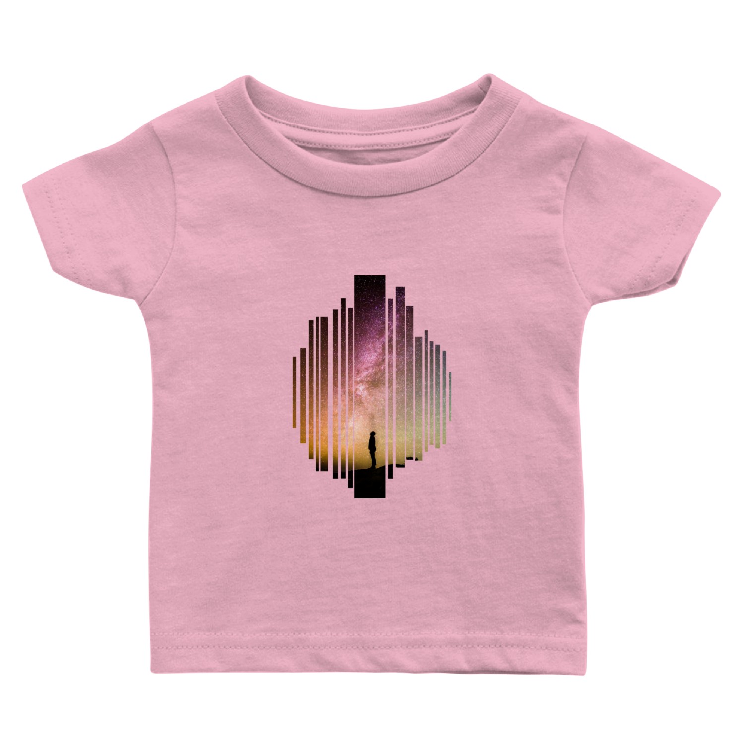 The starry sky Baby T Shirts