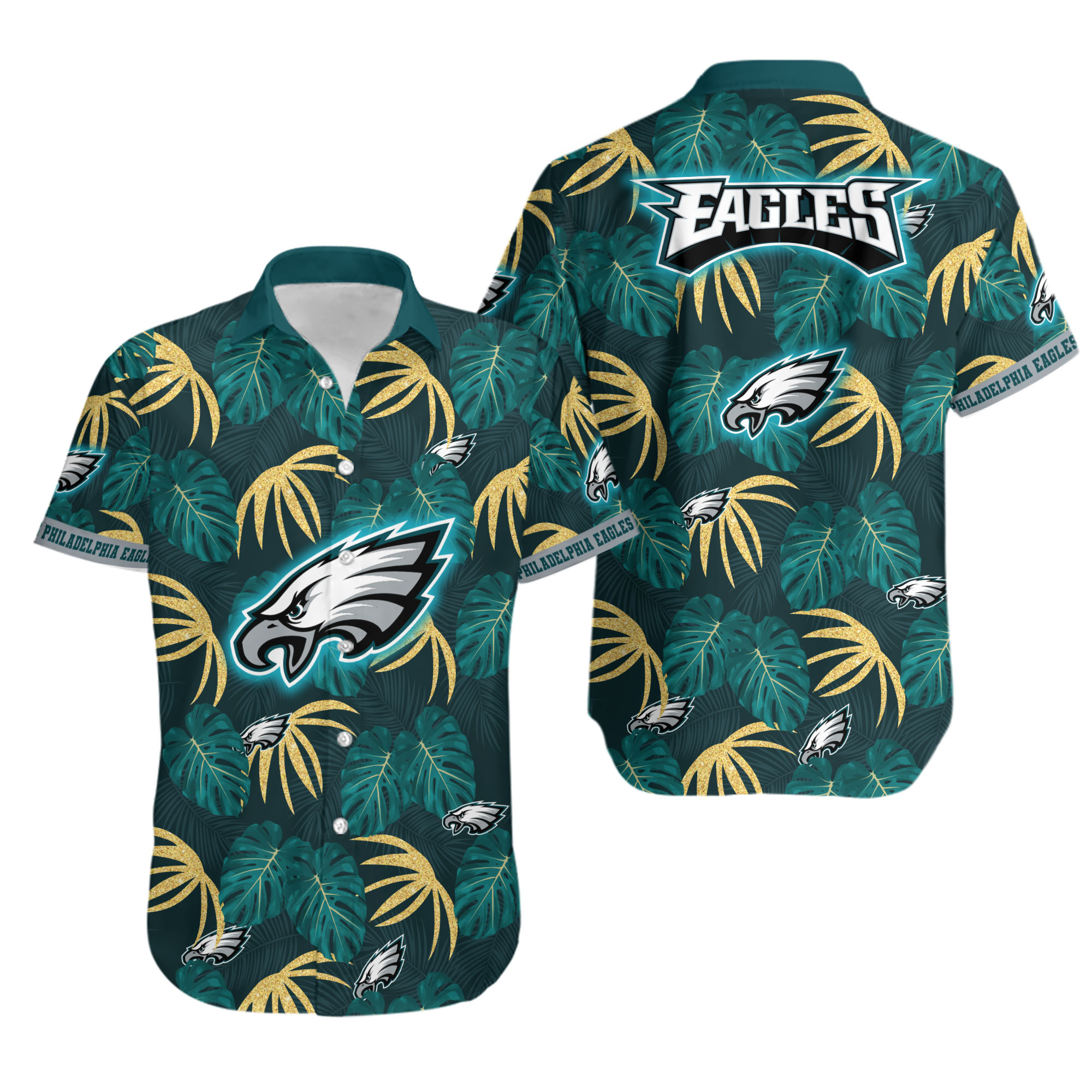 Philadelphia Team Eagles Hawaiian Shirt Best Beach Gift