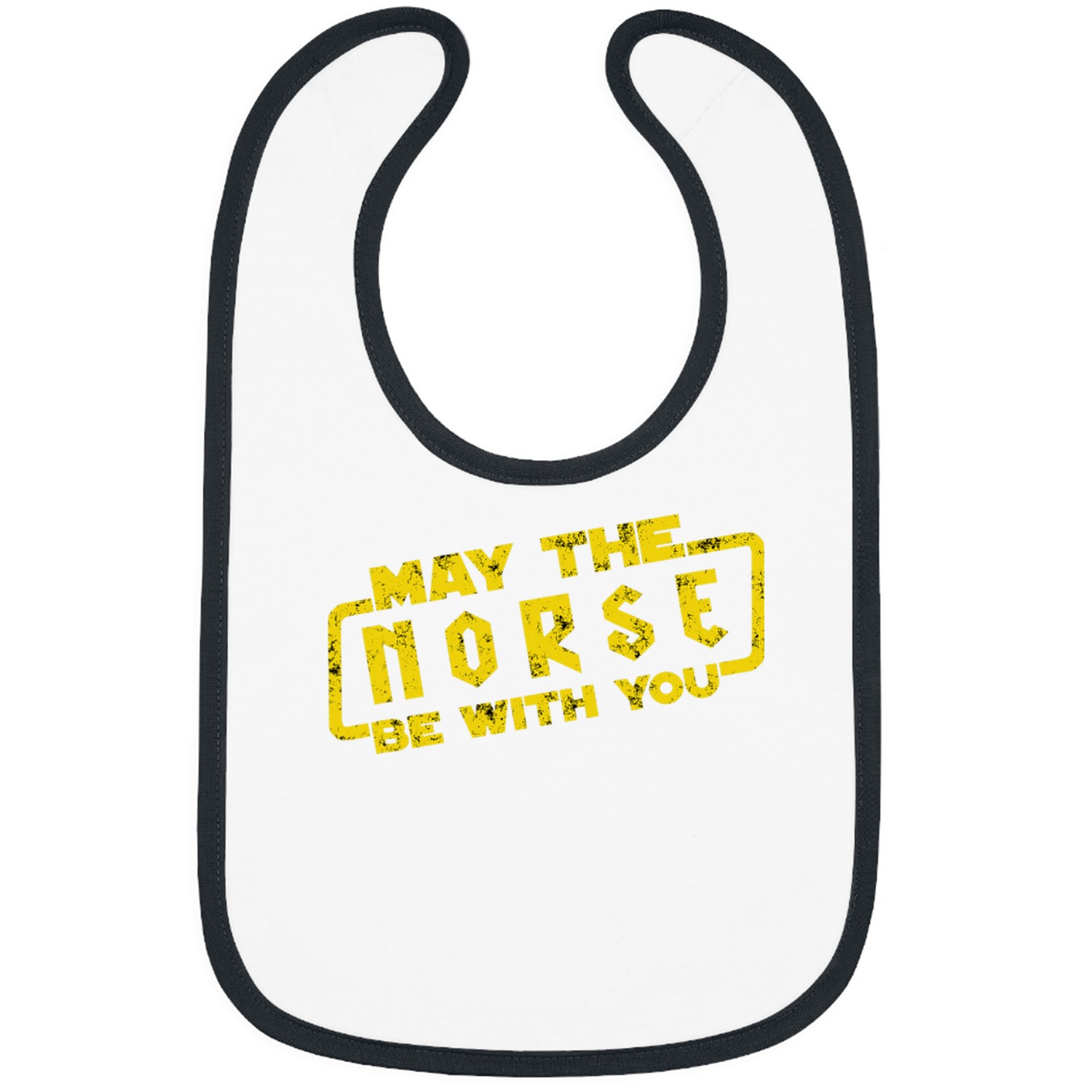 May The NORSE Be With You Viking Statement Bibs