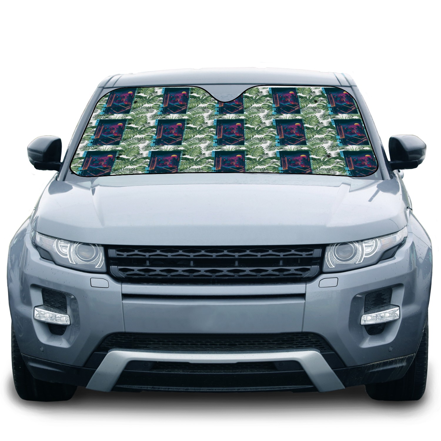 Retro Futurism Japanese Vaporwave City Tokyo Aesth Car Sun Shades