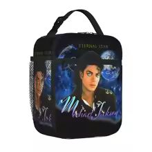 Michael Jackson King Of Pop Dance Singer Thermal Lunch Bag