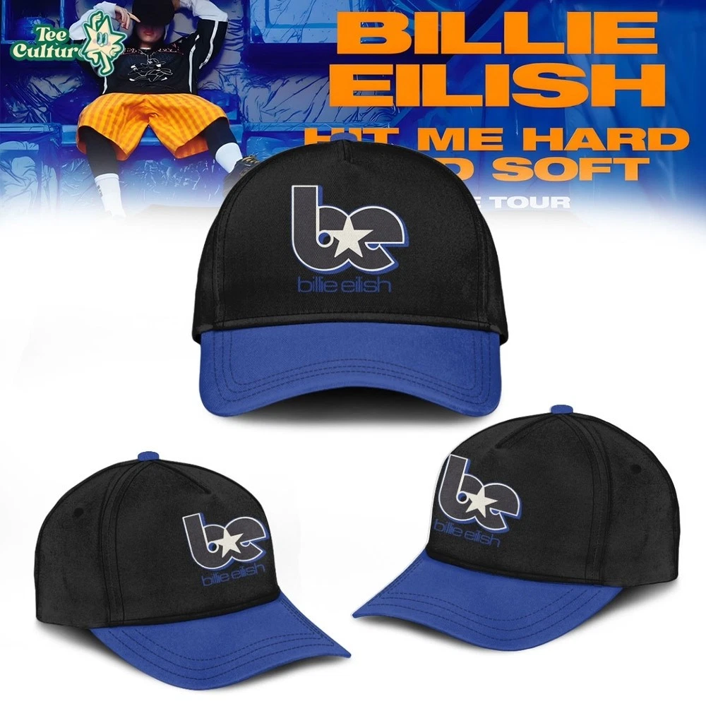 Eilish Hit Me Hard and Soft: The Tour Black Classic Cap