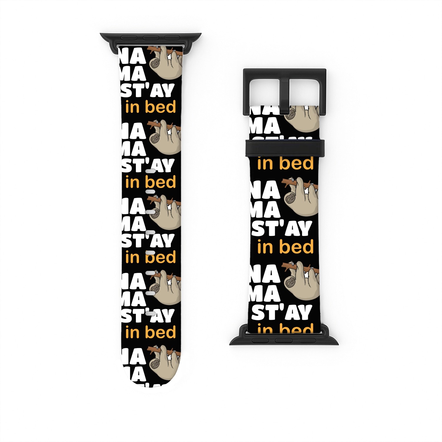 Namaste Sloth Sleep Lovers Napping Gift Namastay I Watch Bands For Apple Watch
