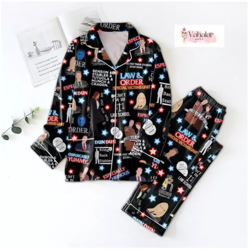 Law And Order Pajamas Set