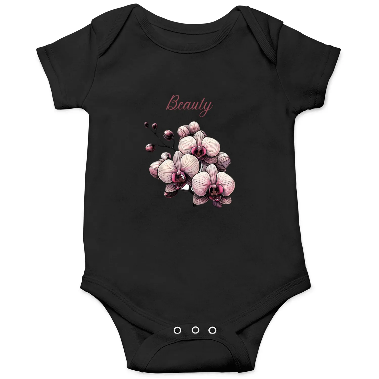 Orchid Elegance: A Symbol of Timeless Beauty Onesies