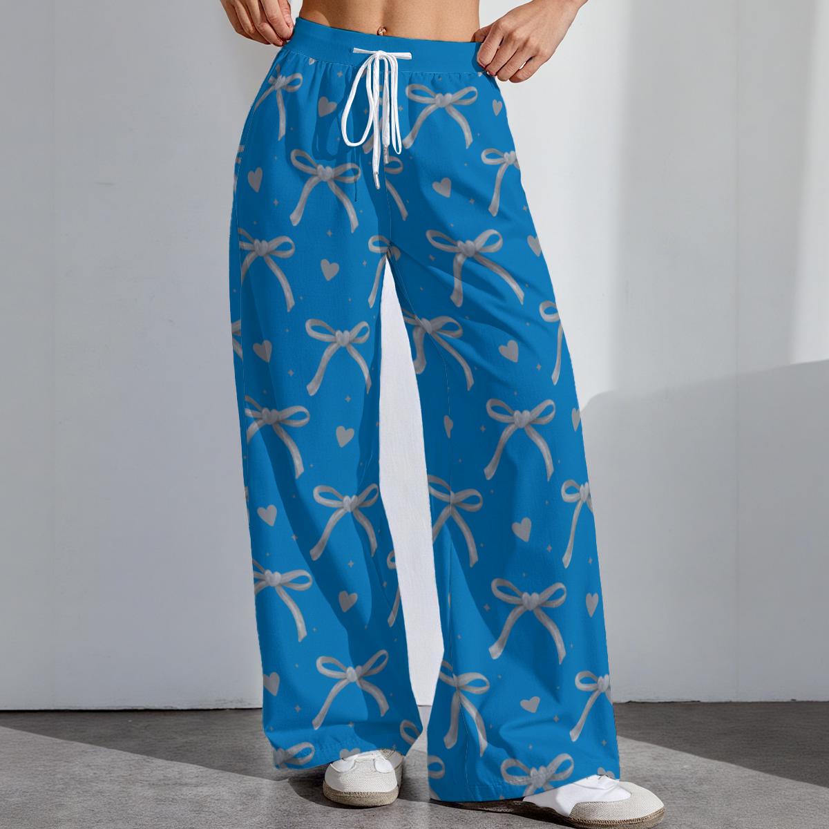 Detroit Football Stretch Pants, Women's Game Day Leggings, Tailgate Outfit, Cute Football Trousers