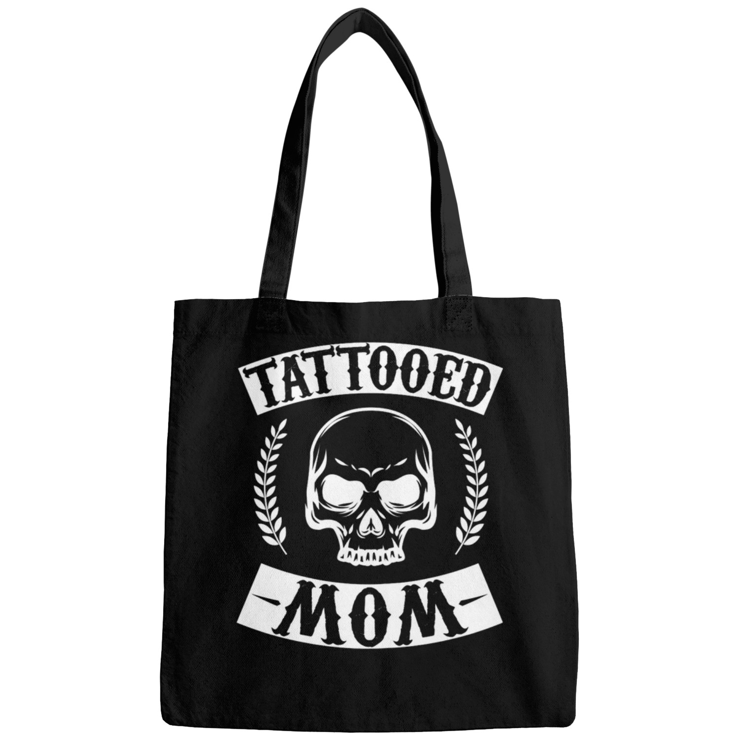 Womens Tattooed Mom Skull Artist Inked Queen Mothers Day Party Bags