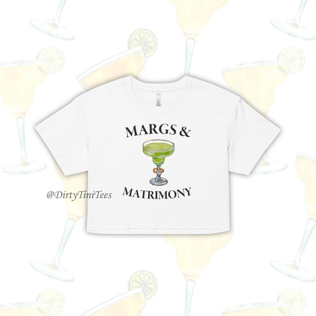 Margs & Matrimony Bachelorette Party Crop Top