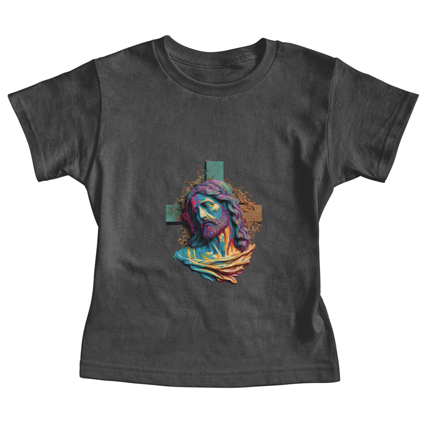 Jesus Painting Baby Tees