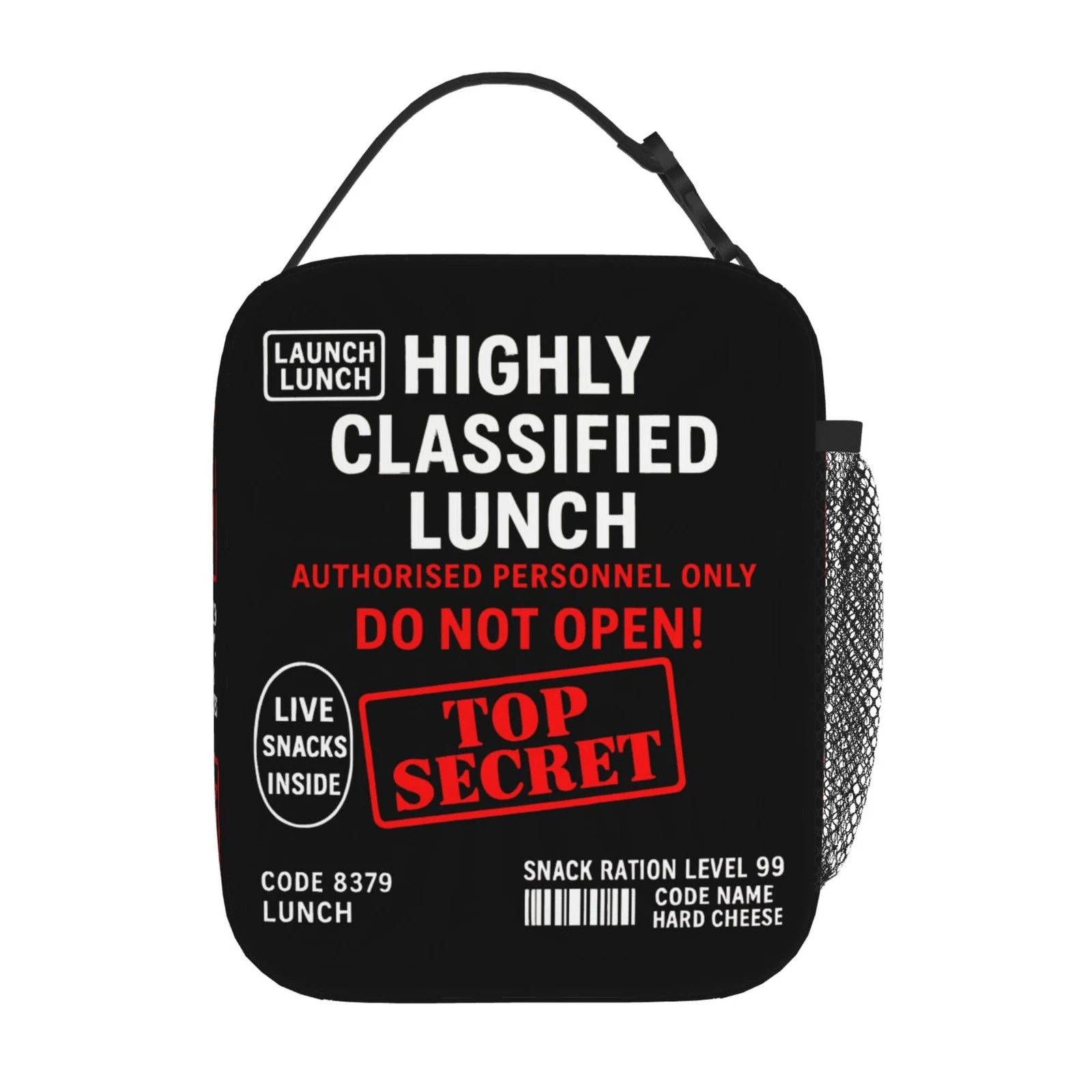 Highly Classified Funny Lunch Bag For Girls and Boys