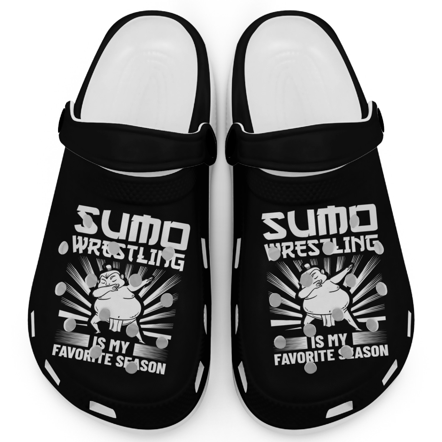 Sumo Wrestling Japanese Wrestler Sport Mawashi Clogs