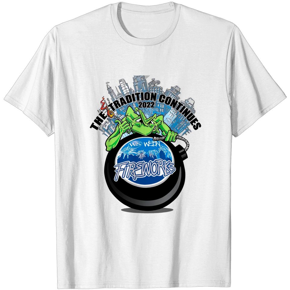 Webn Fireworks 2022 T Shirt