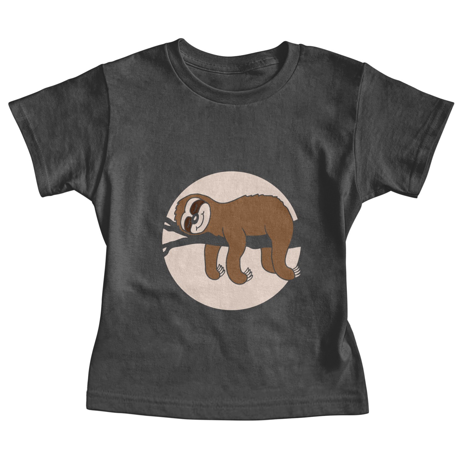 comic branch sleep sloth Baby Tees