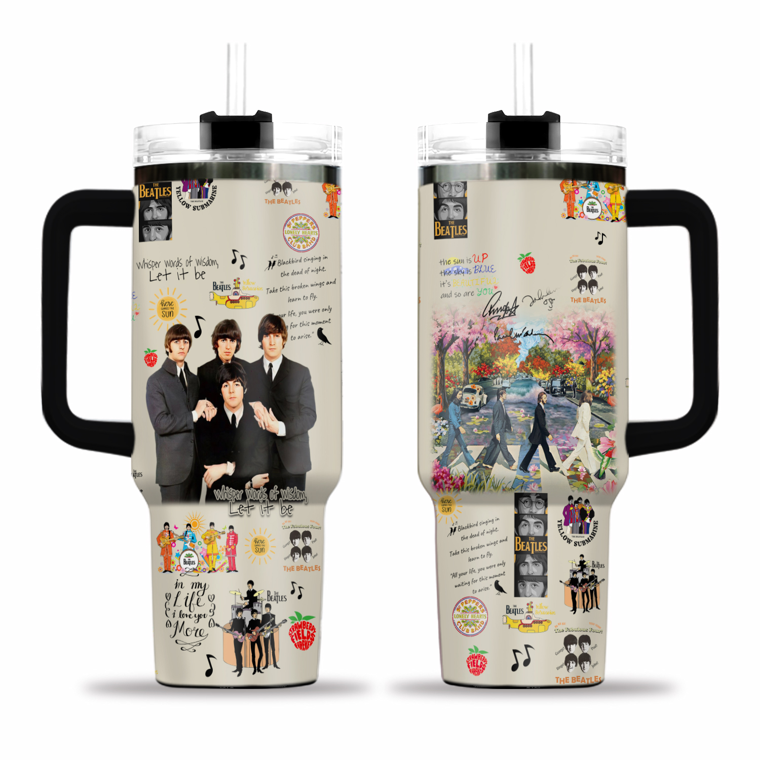 The Beatles Limited Edition Tumbler Cup 40oz