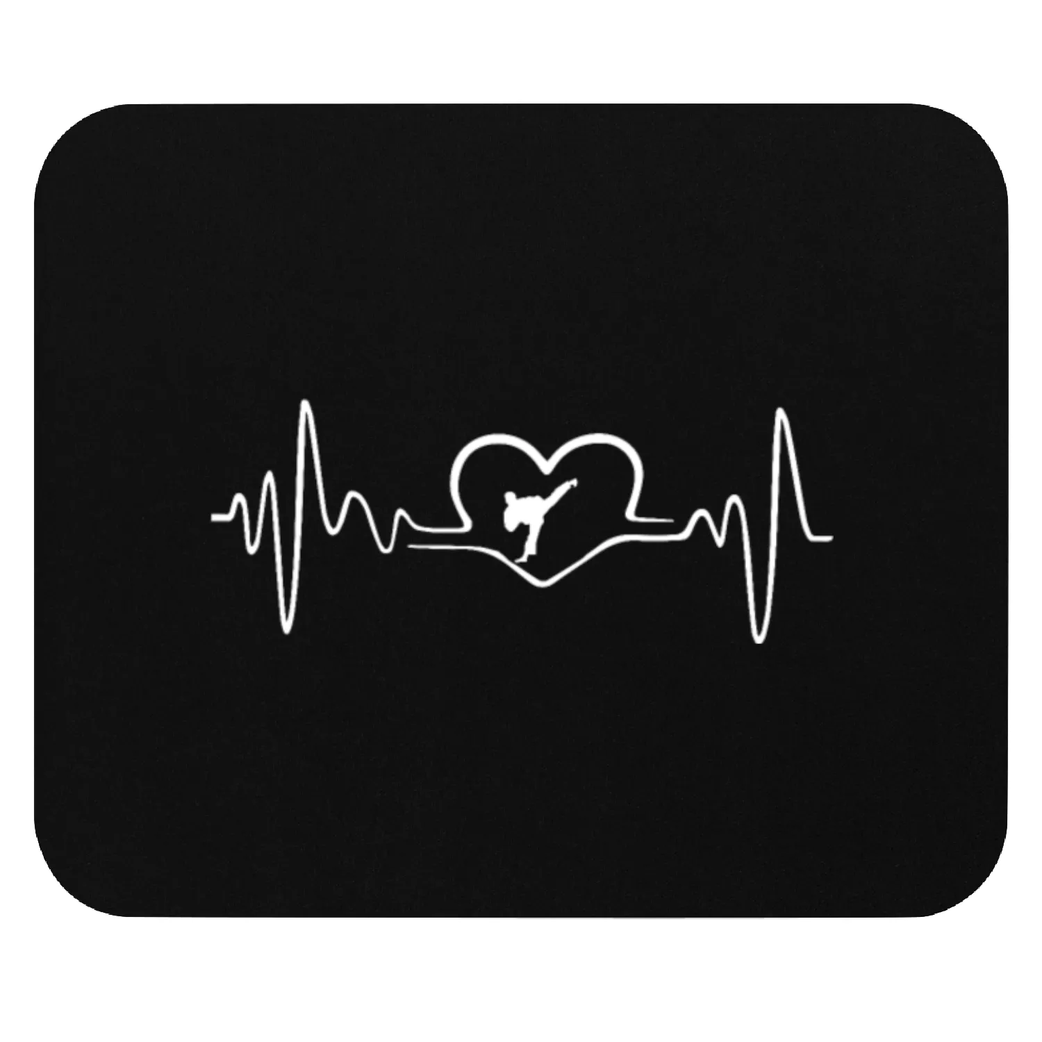 TAEKWONDO HEARTBEAT Mouse Pads