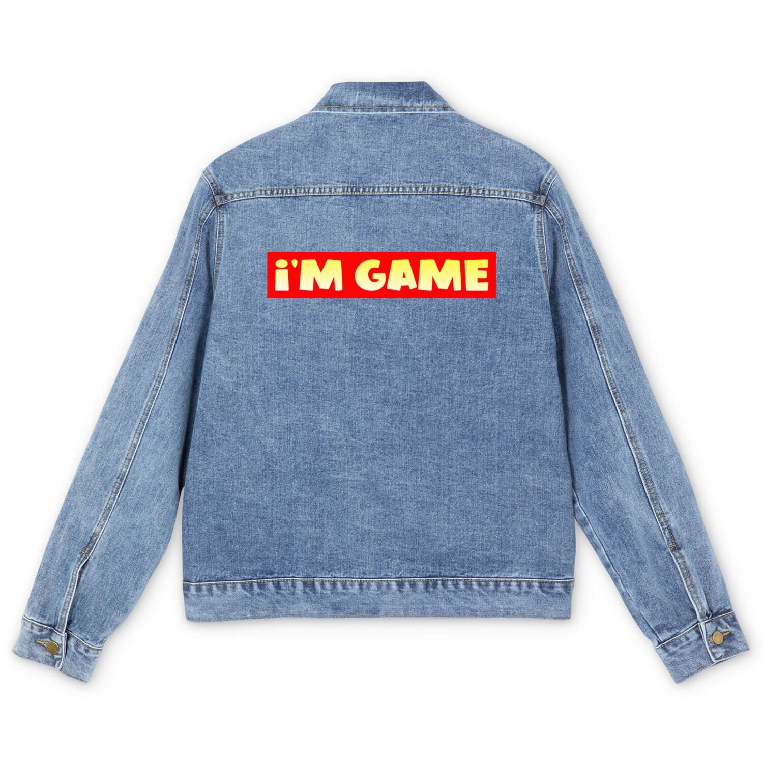 Im Game Men's Denim Jackets