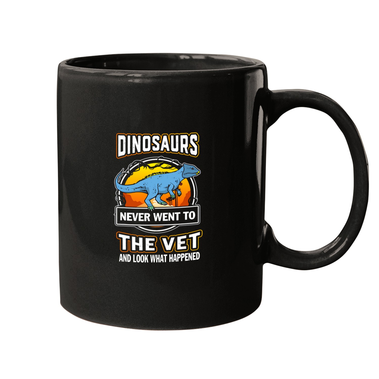 Veterinarian Job Yinlong Dinosaurs Never Went To The Vet Mugs