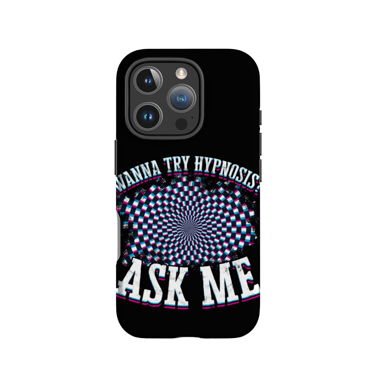 Wanna Try Hypnosis Psychology Sleep Hypnotist IPhone Cases