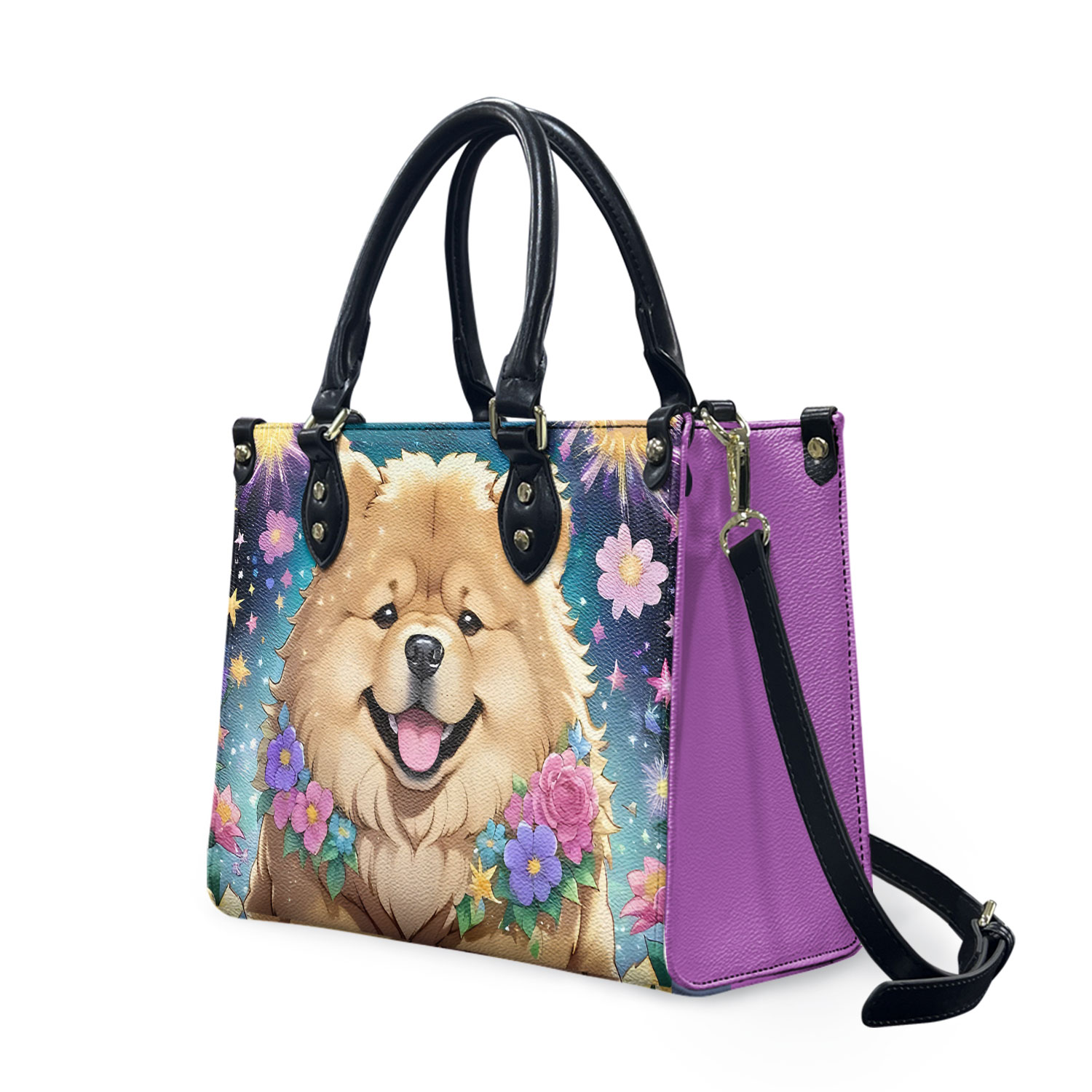 Chow Chow Dog Leather Bags, Dog Lover Gift