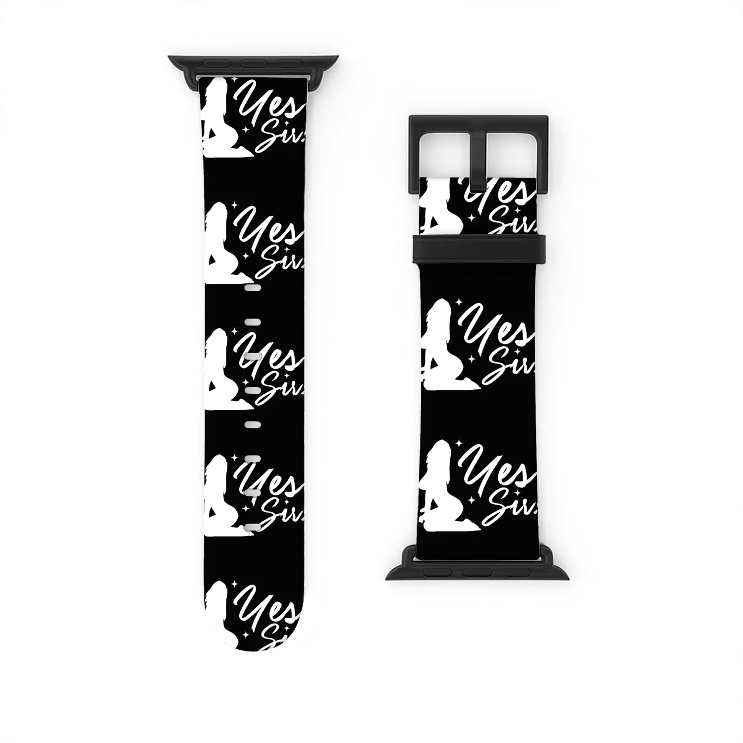 Yes Sir BDSM DDLG Naughty Submissive Kinky sx Watch Bands For Apple Watch