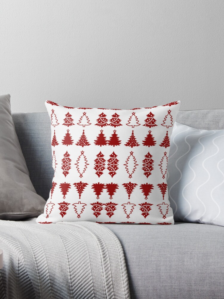 Christmas pattern #20 Pillow
