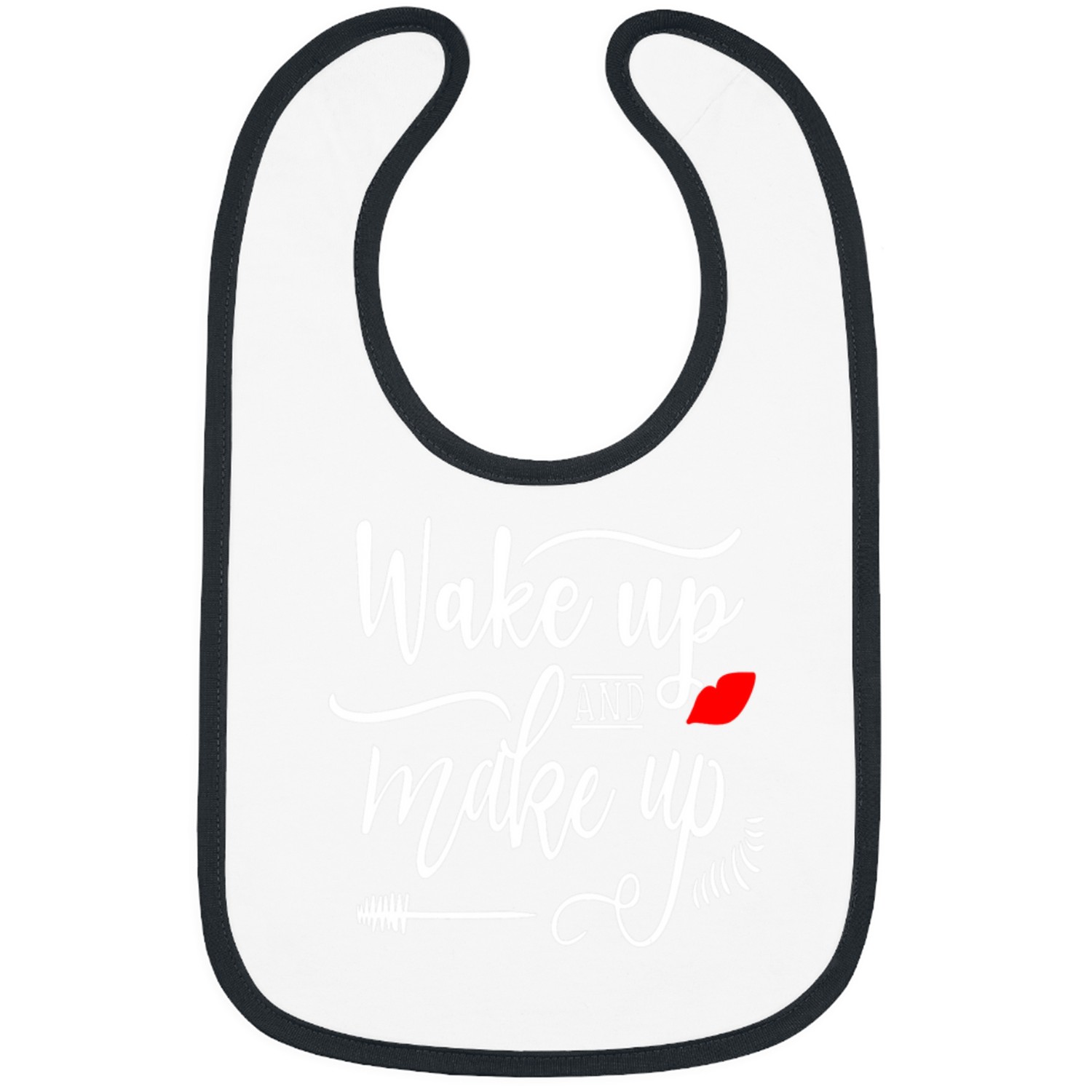 Hairdresser Job Makeup Wake Up And Make Up Cosmetology Beauty Bibs