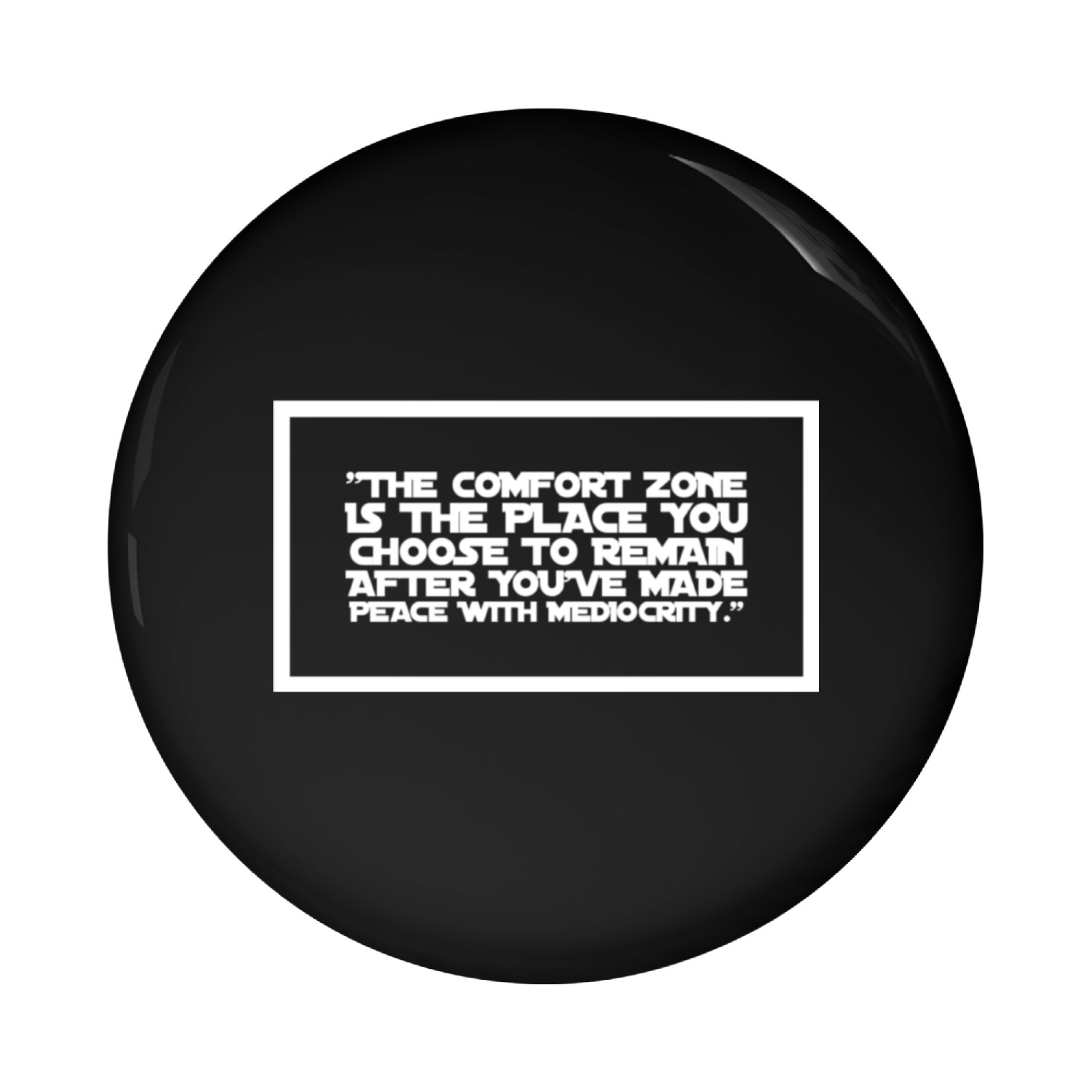 Mediocrity Pin Buttons