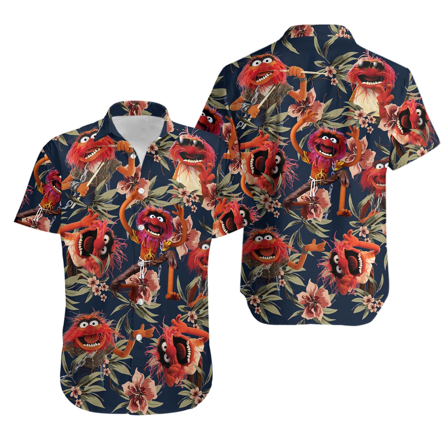 Animal Muppet Shirt, Muppet Hawaiian Shirt