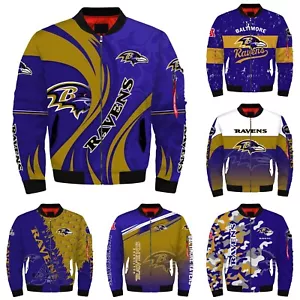 Baltimore Ravens Men's Bomber Jacket