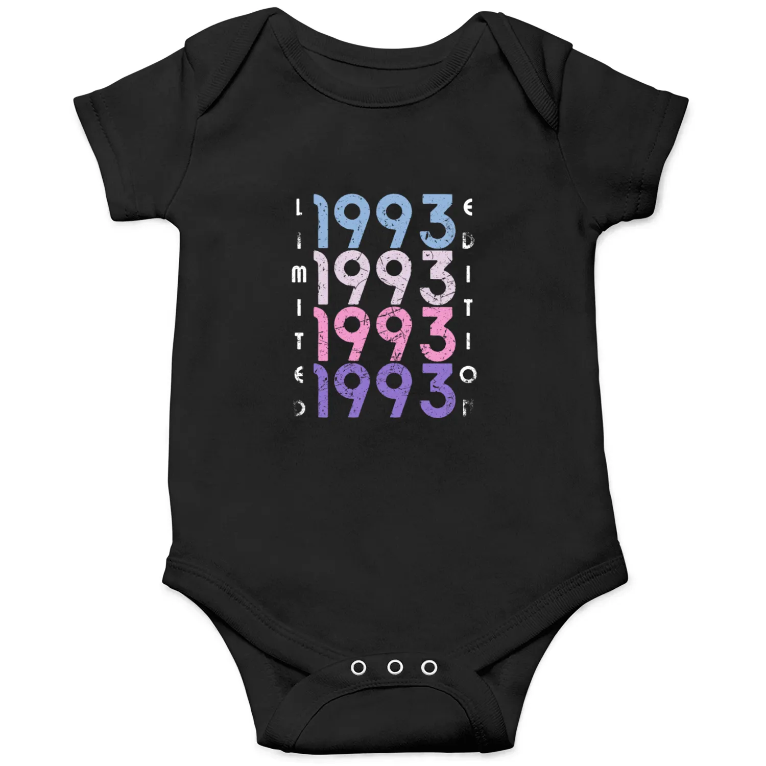 30 Years Vintage 1993 Retro 30th Birthday Onesies