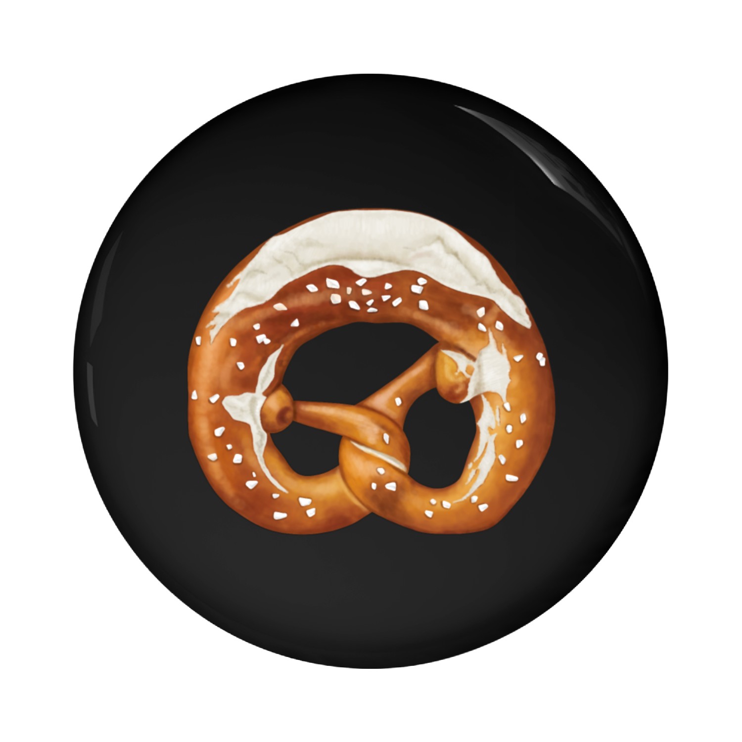 Pretzel Pin Buttons