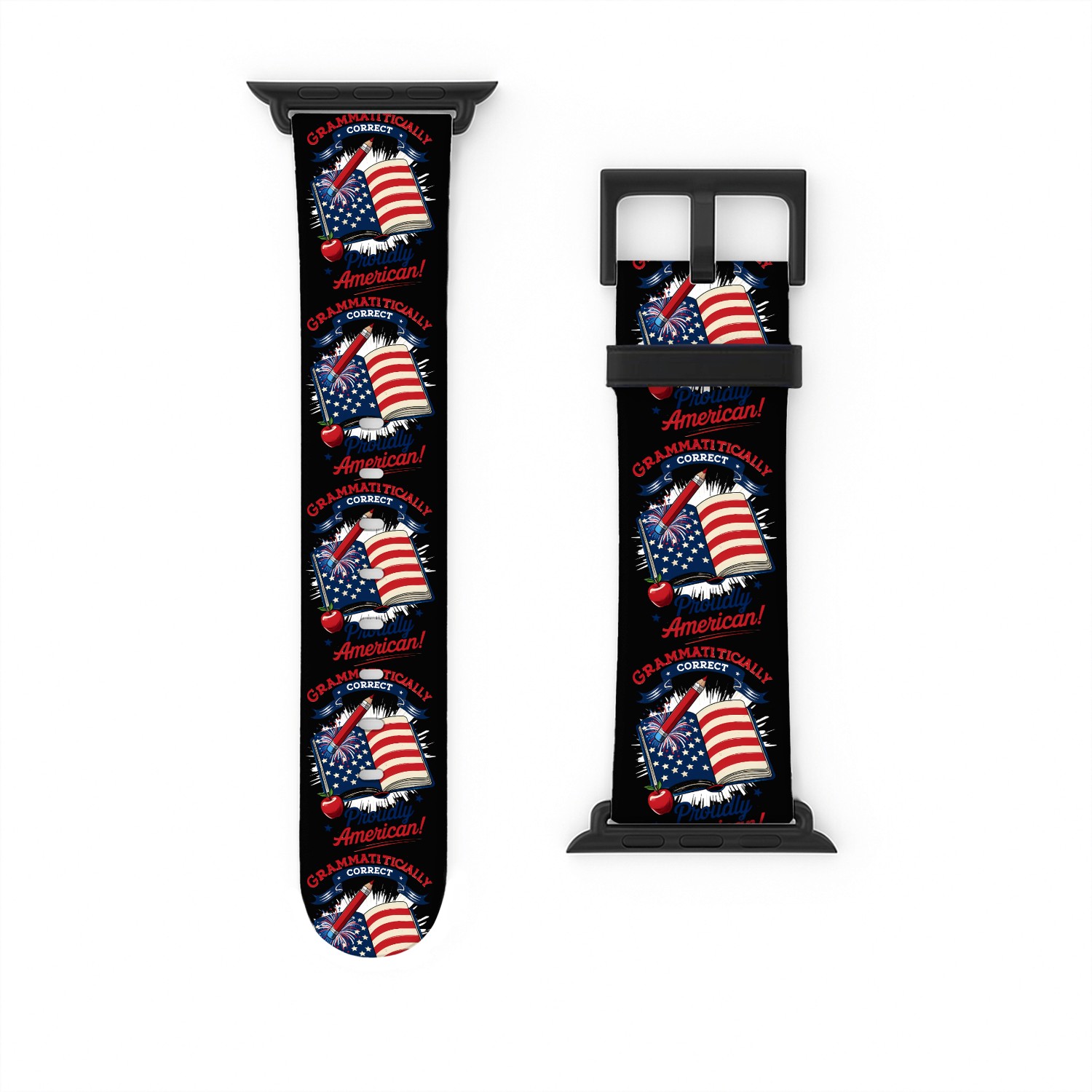 Grammatically Correct Proudly American Watch Bands For Apple Watch