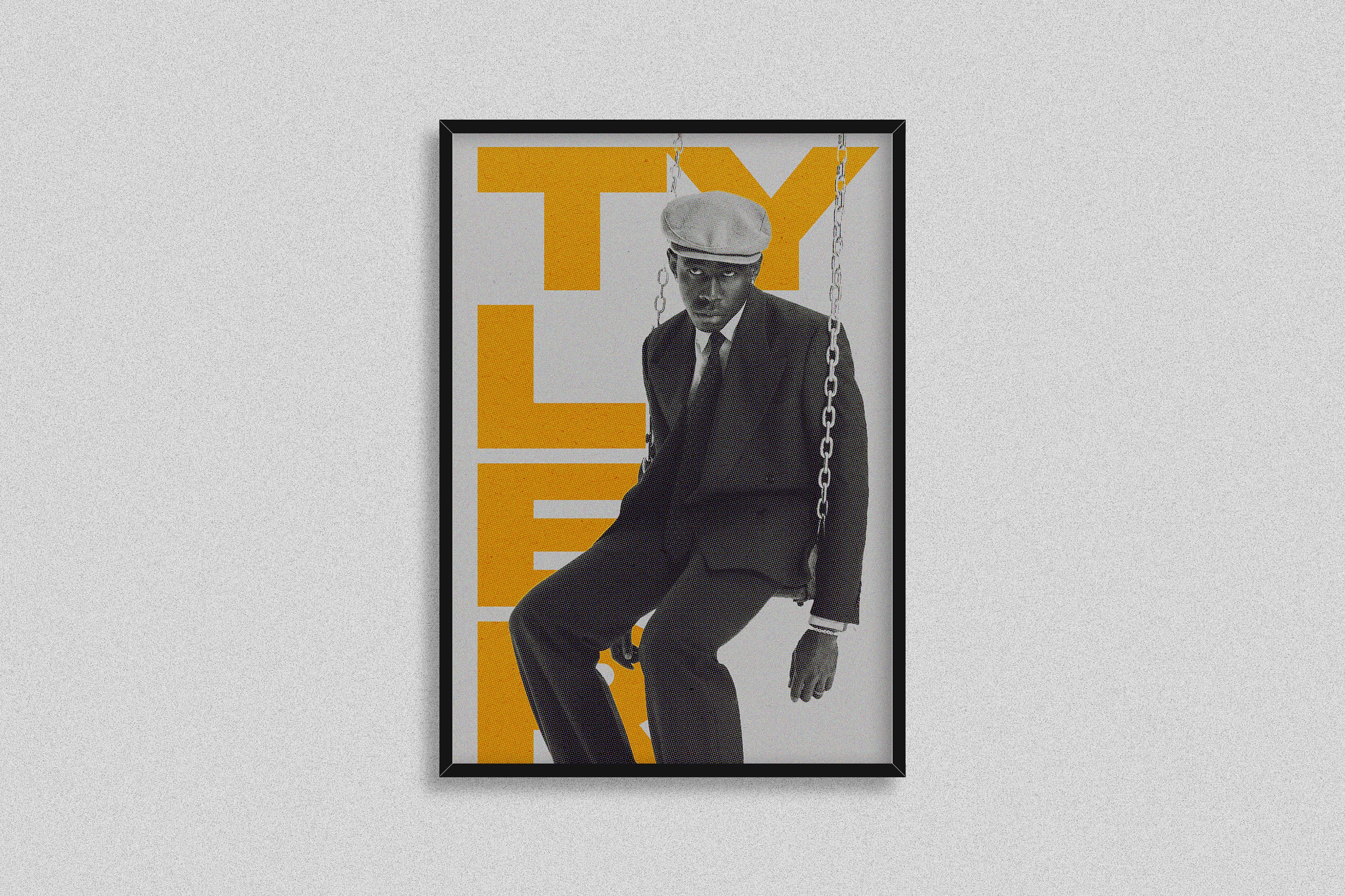 Tyler The Creator Poster - Tyler Poster - Pop Music Wall Art - Digital Print - Gift - See You Again Print - Odd Future Print
