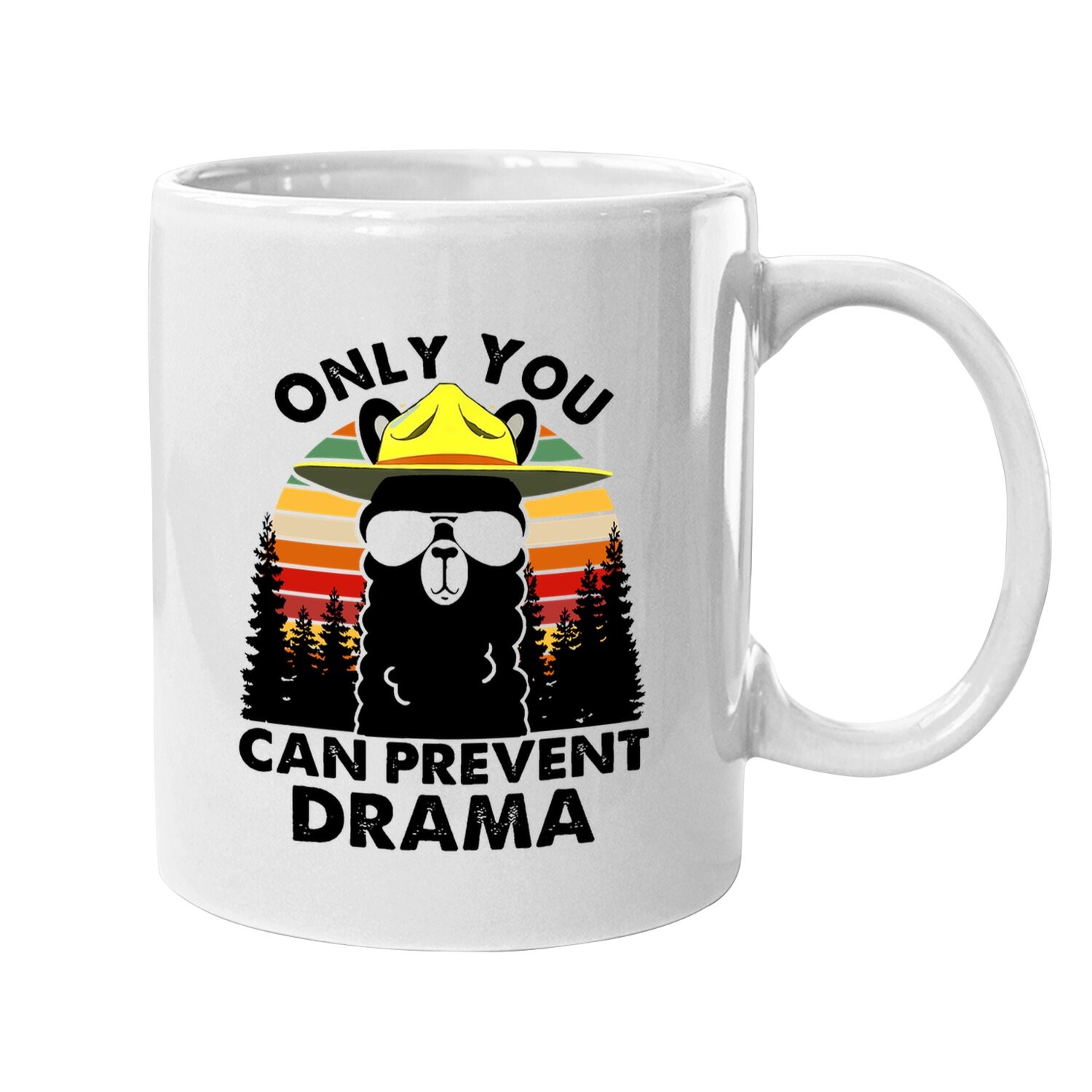 Only You Can Prevent Drama Farm Hat Coffee Mug