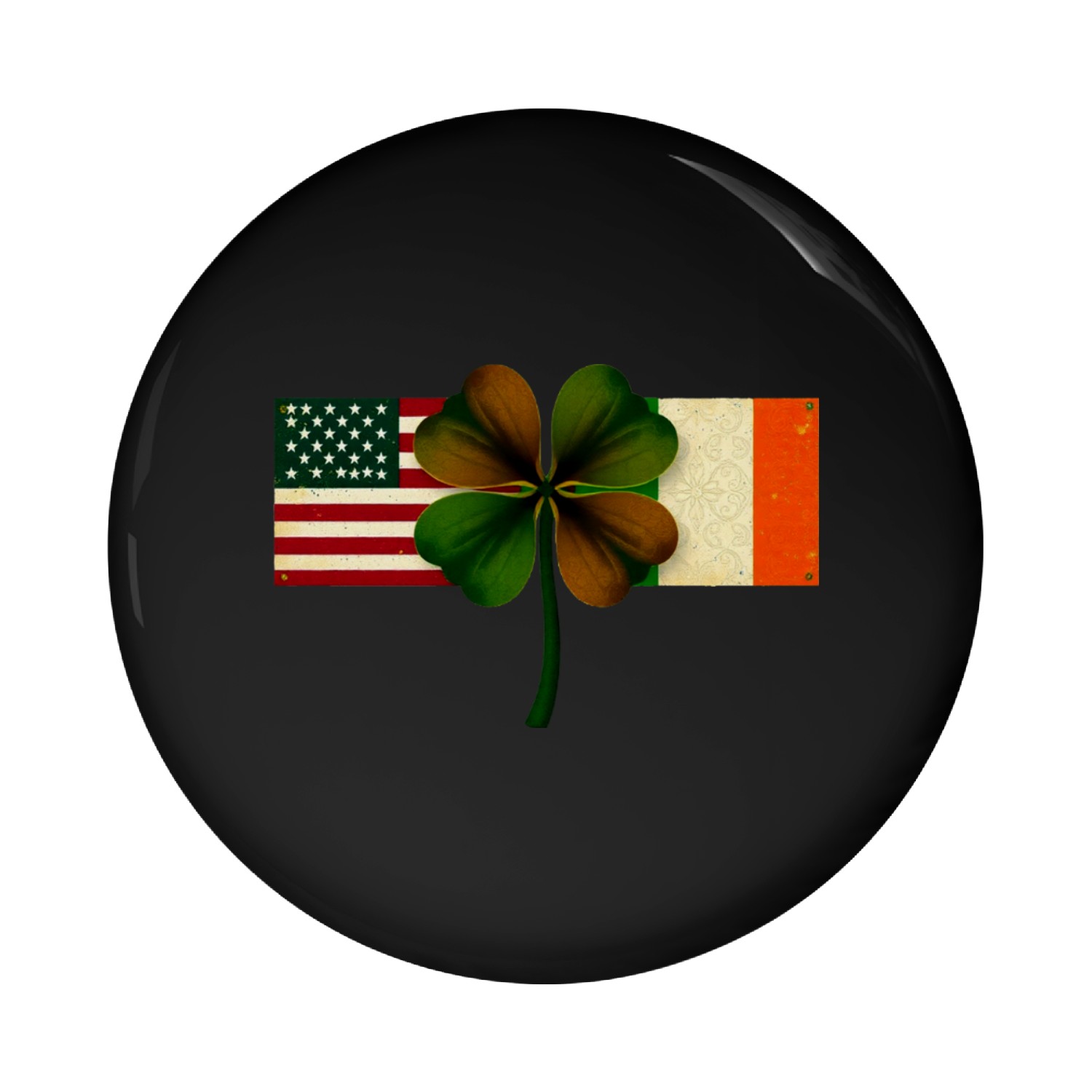 "Lucky Heritage " Pin Buttons