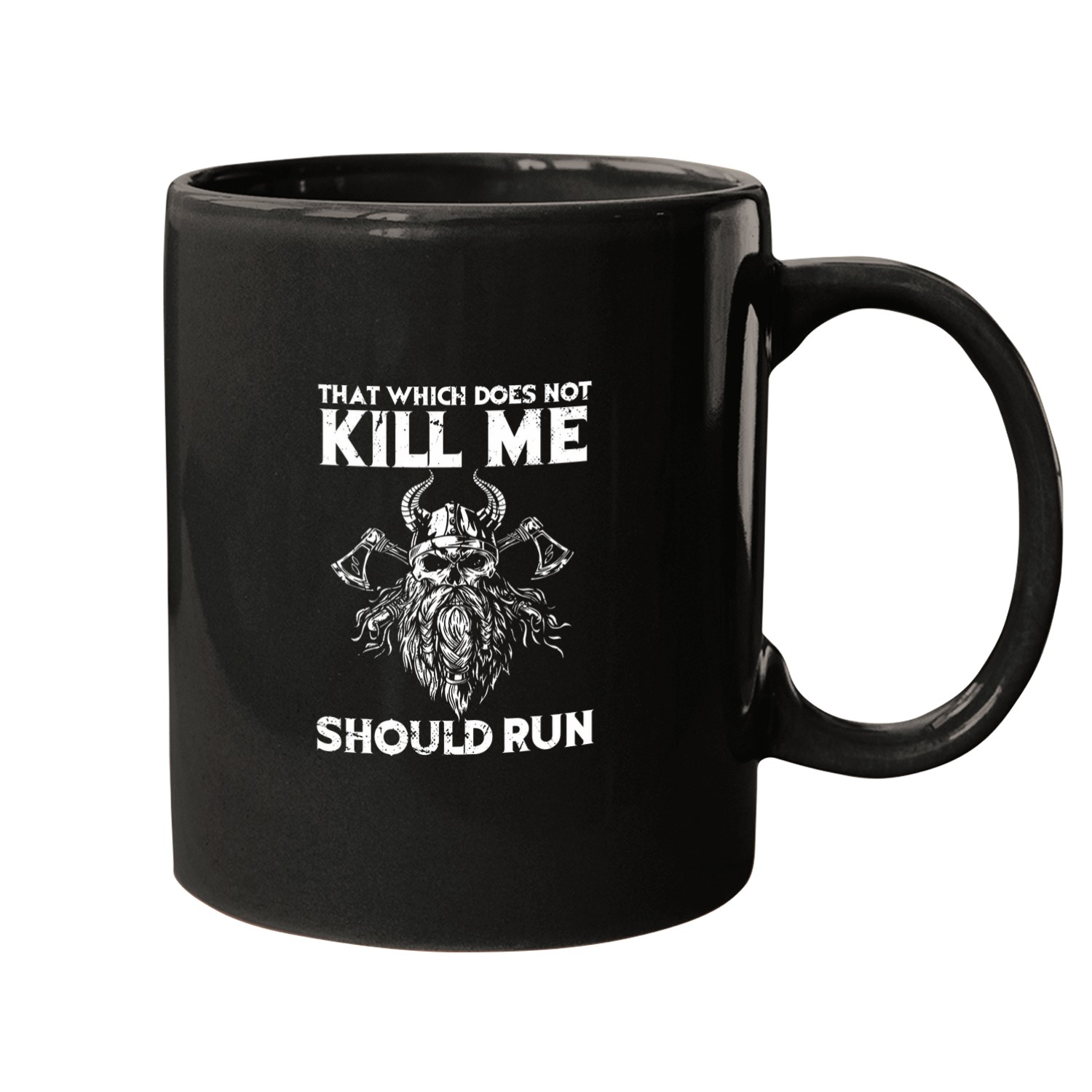 That which does not kill me viking odin Mugs
