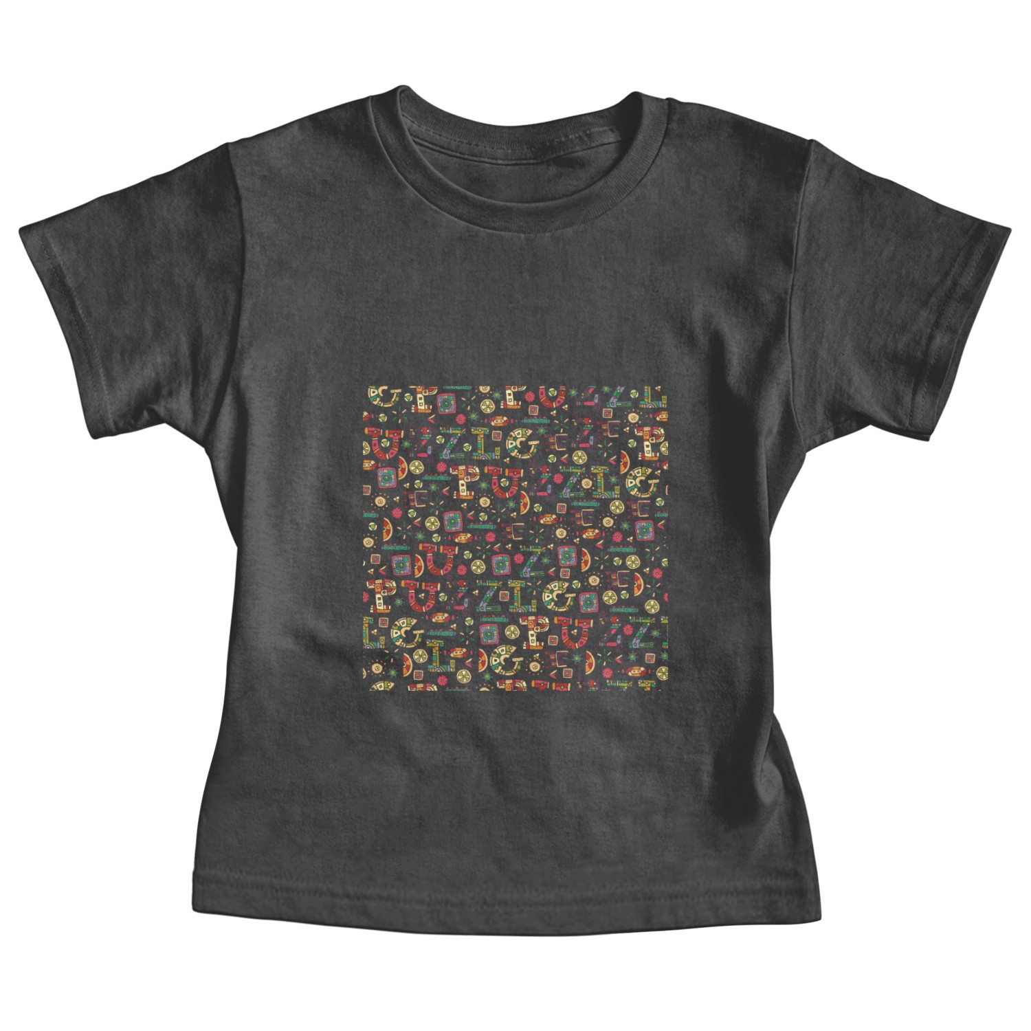 Wild West Cartoon Pattern Baby Tees – Western Style