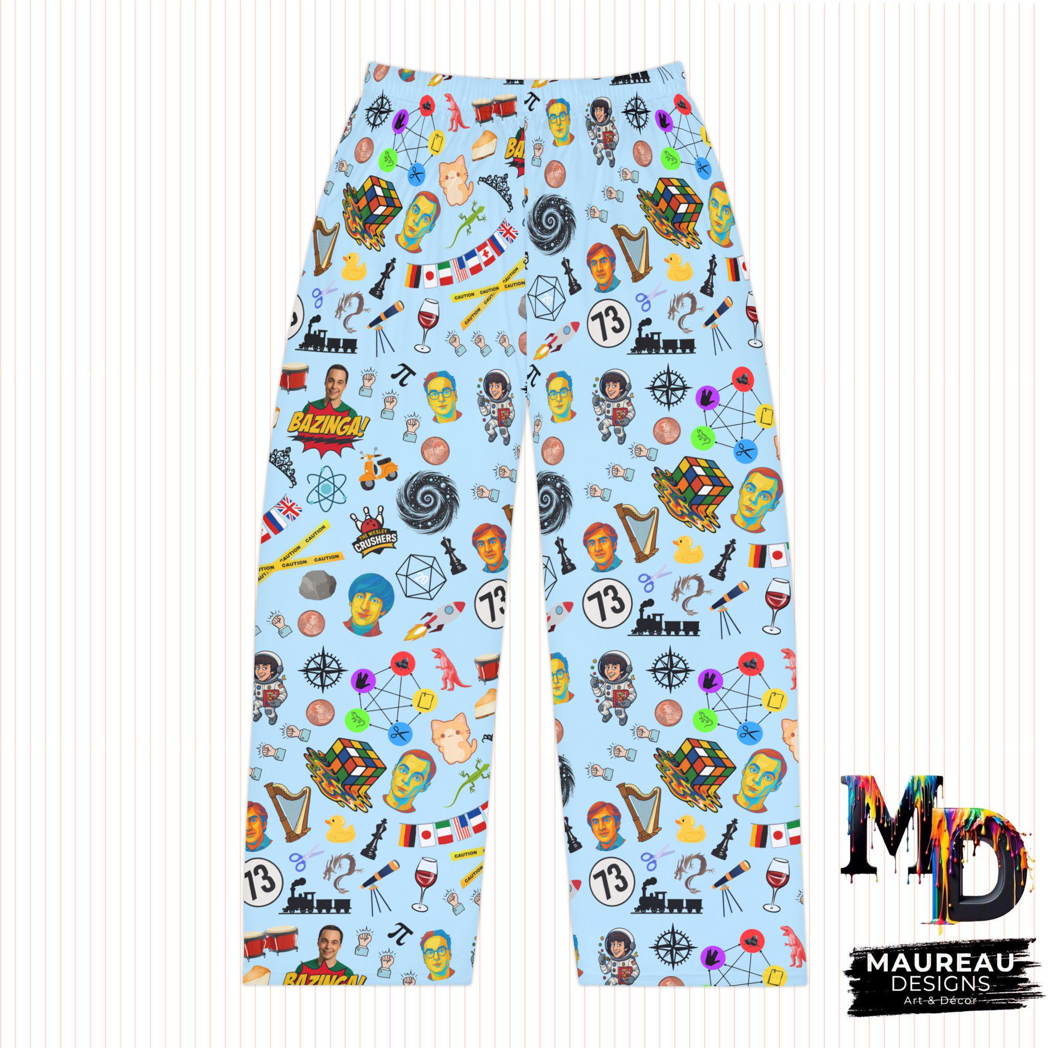 The Big Bang Theory Inspired Collage Women's Pajama Pants
