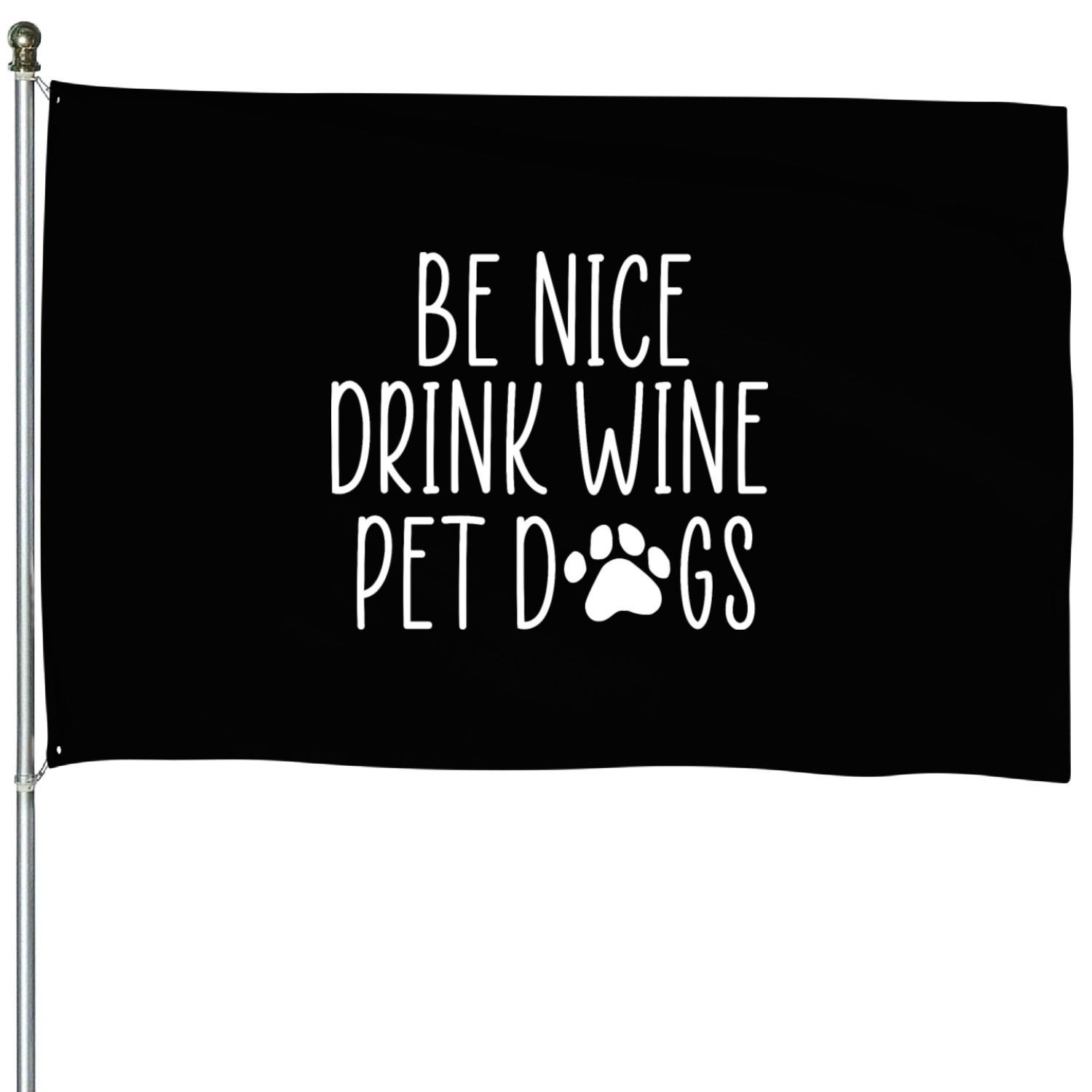 dog quote House Flags