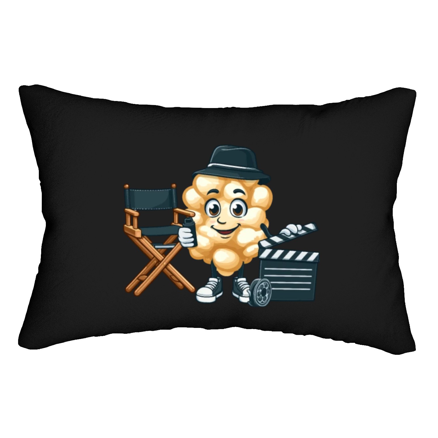 Popcorn Movie Fan Cinema Lumbar Pillows