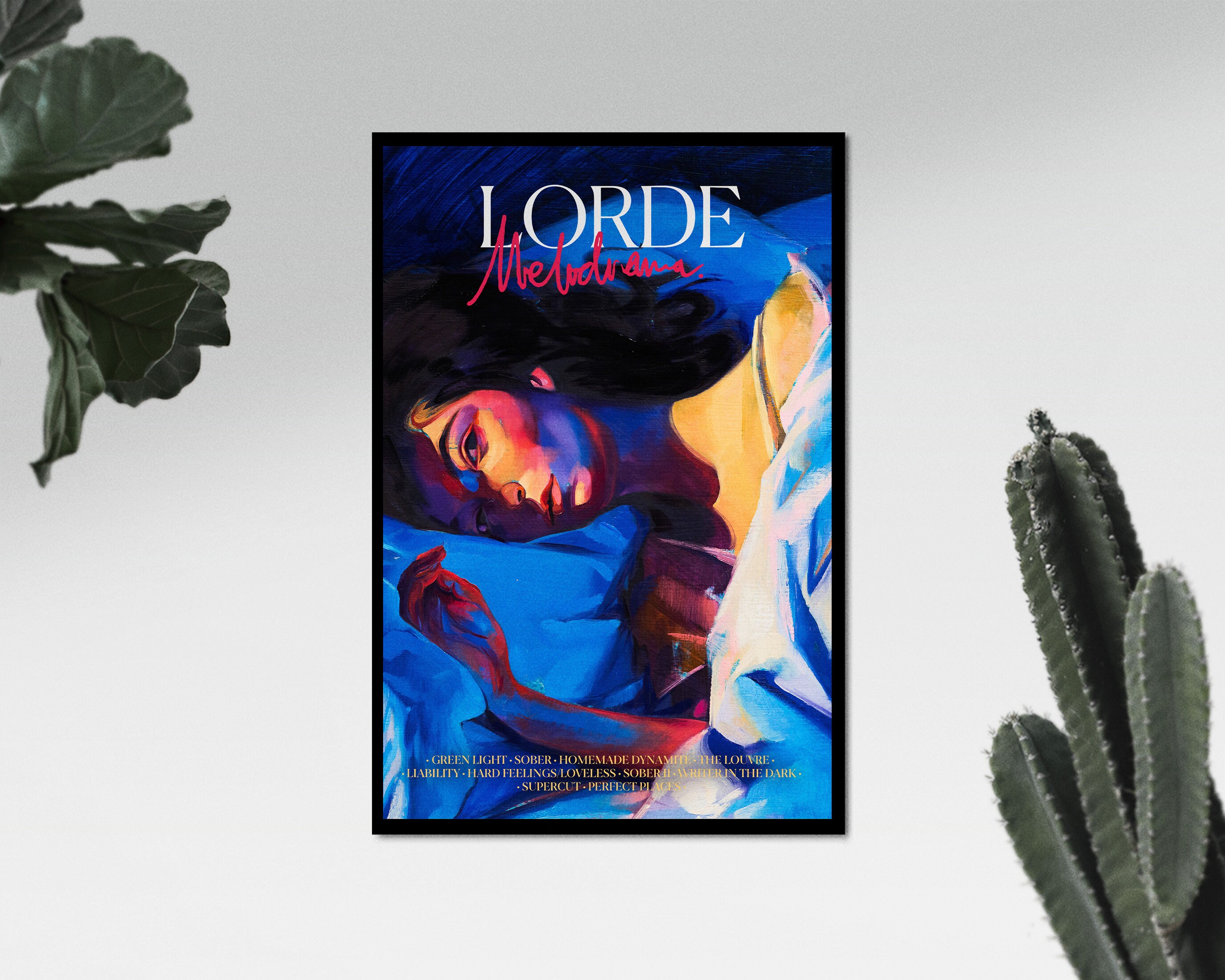Lorde - Melodrama Album Cover Poster