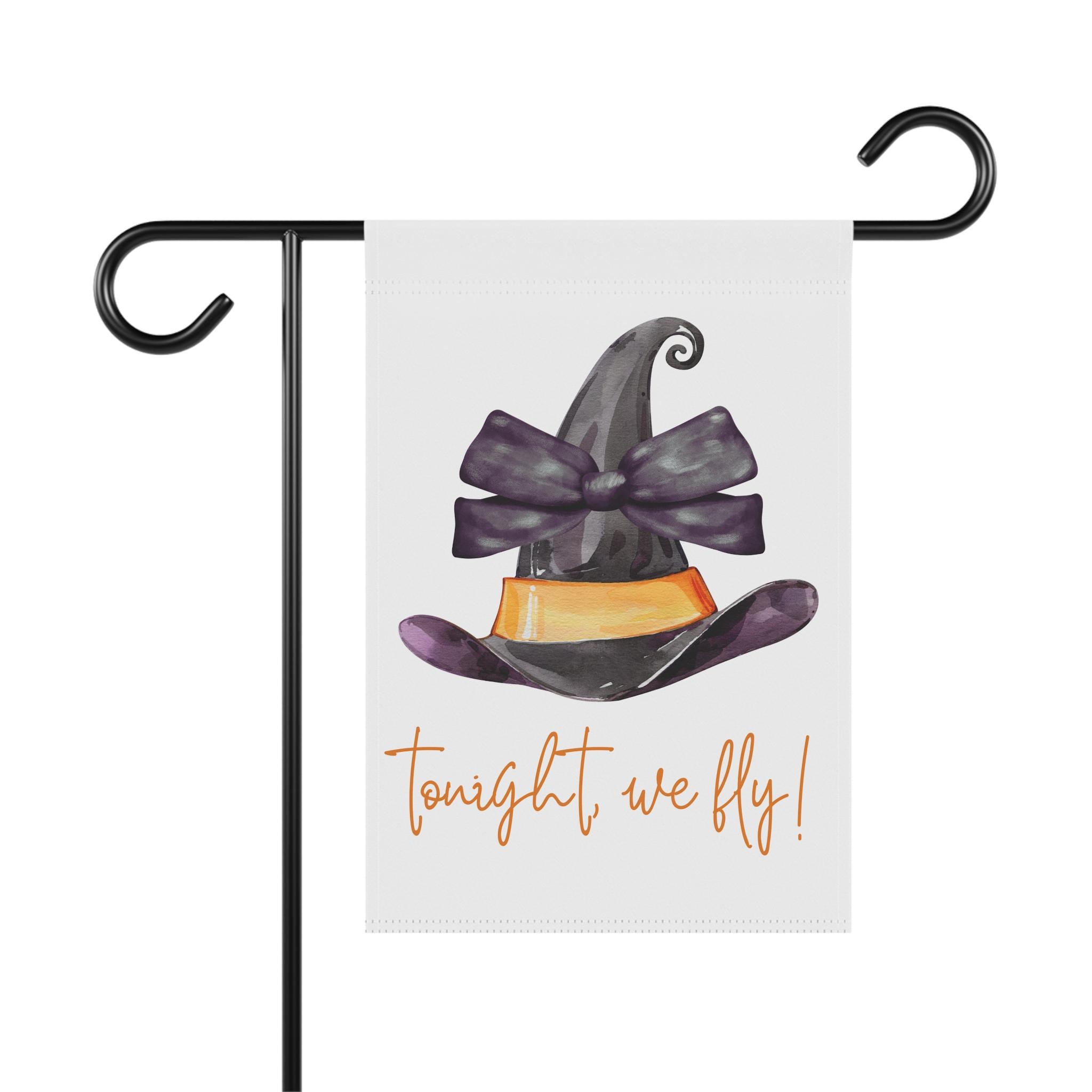 Halloween Yard Flag | Halloween Mailbox Flag | Witch Yard Flag
