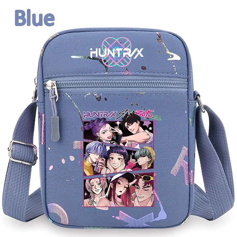 K-pop Demon Hunter Candy Kids Lunch Bag, Portable Learning Kit Pouch, Purse Wallet, Belt Pouch, Shoulder Daypack