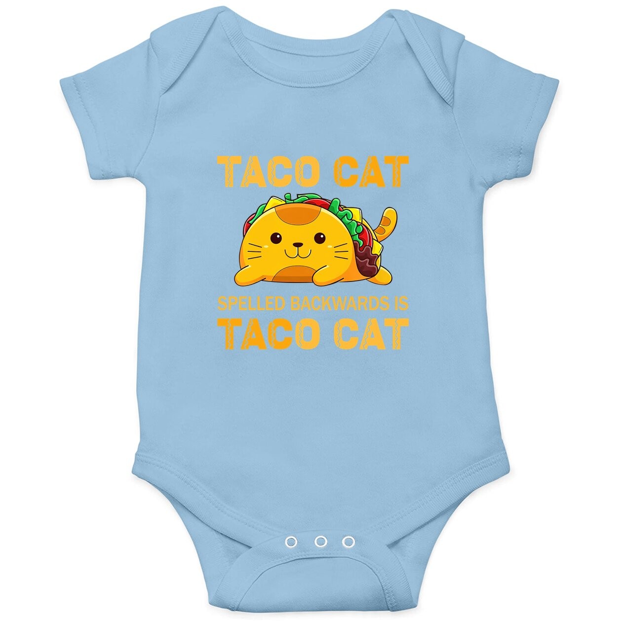 Tacocat Baby Bodysuit For Taco Cat Cinco De Mayo Tacocat Tacos Baby Bodysuit